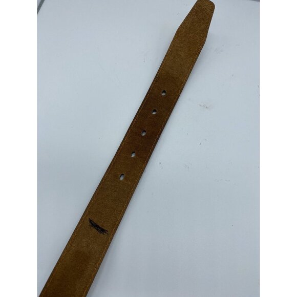 Brown Genuine Leather Belt Men's Size XL 42-44 Style 807 - Picture 9 of 9